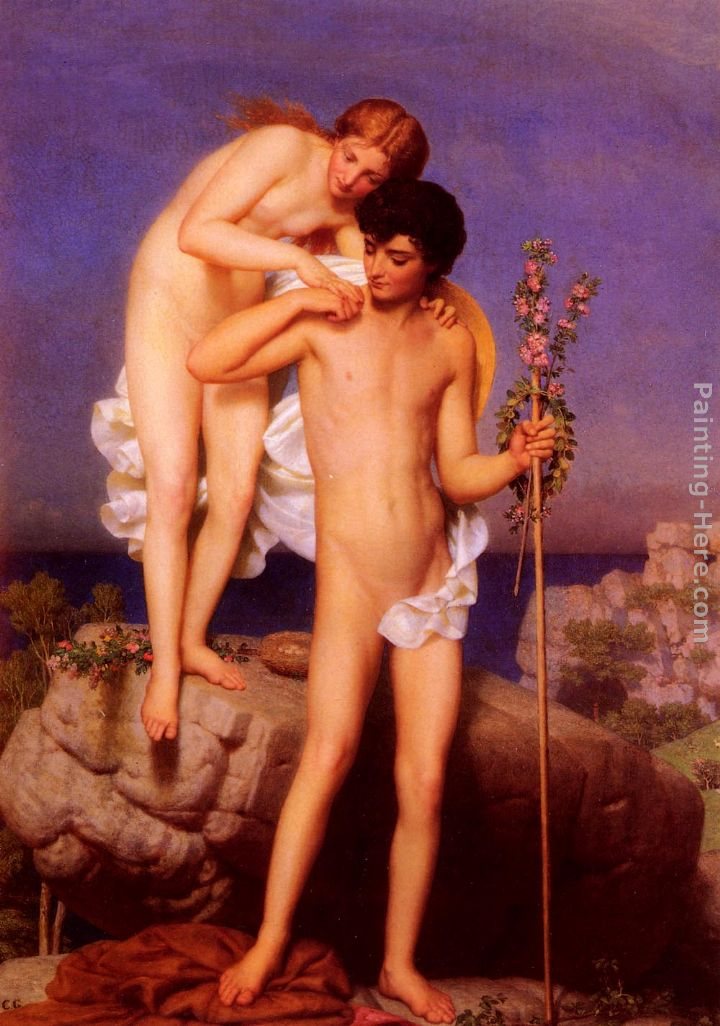 Charles Gleyre Daphnis Et Chloe Revenant De La Montagne